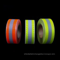 High visibility pattern film reflective heat transfer vinyl